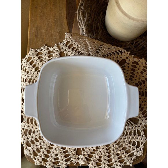 CORNING WARE Le PERSIL - 1970s Spice of Life Oven Ware - Square Dish - 8 1/2" - Picture 6 of 9